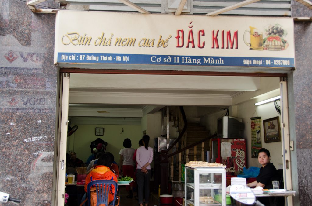 Le meilleur restaurant de Bun Cha d'Hanoi